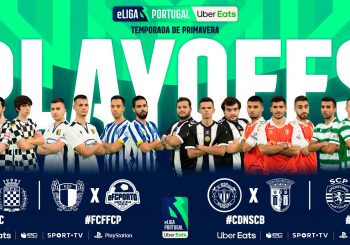 Conhecidas as Equipas Apuradas para os Playoffs da eLiga Portugal Uber Eats