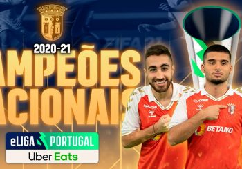 SC Braga vence a eLiga Portugal Uber Eats