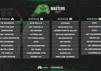 Sorteadas as Séries do FPF Masters eFootball 2022