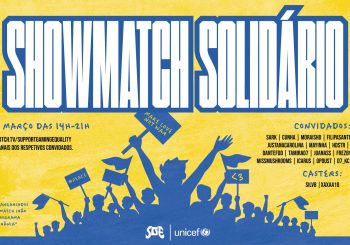 Showmatch Solidário SGE decorre amanhã!